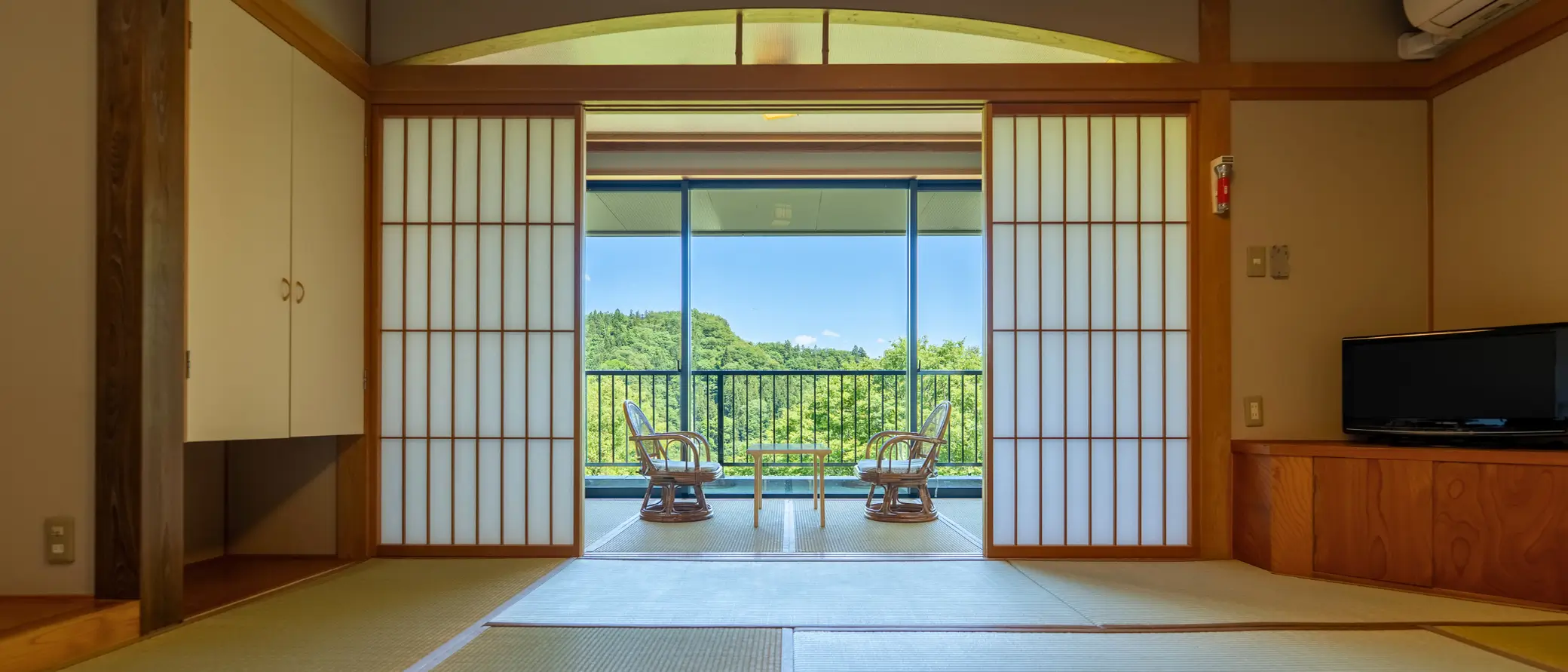 和室-和室から見える景色