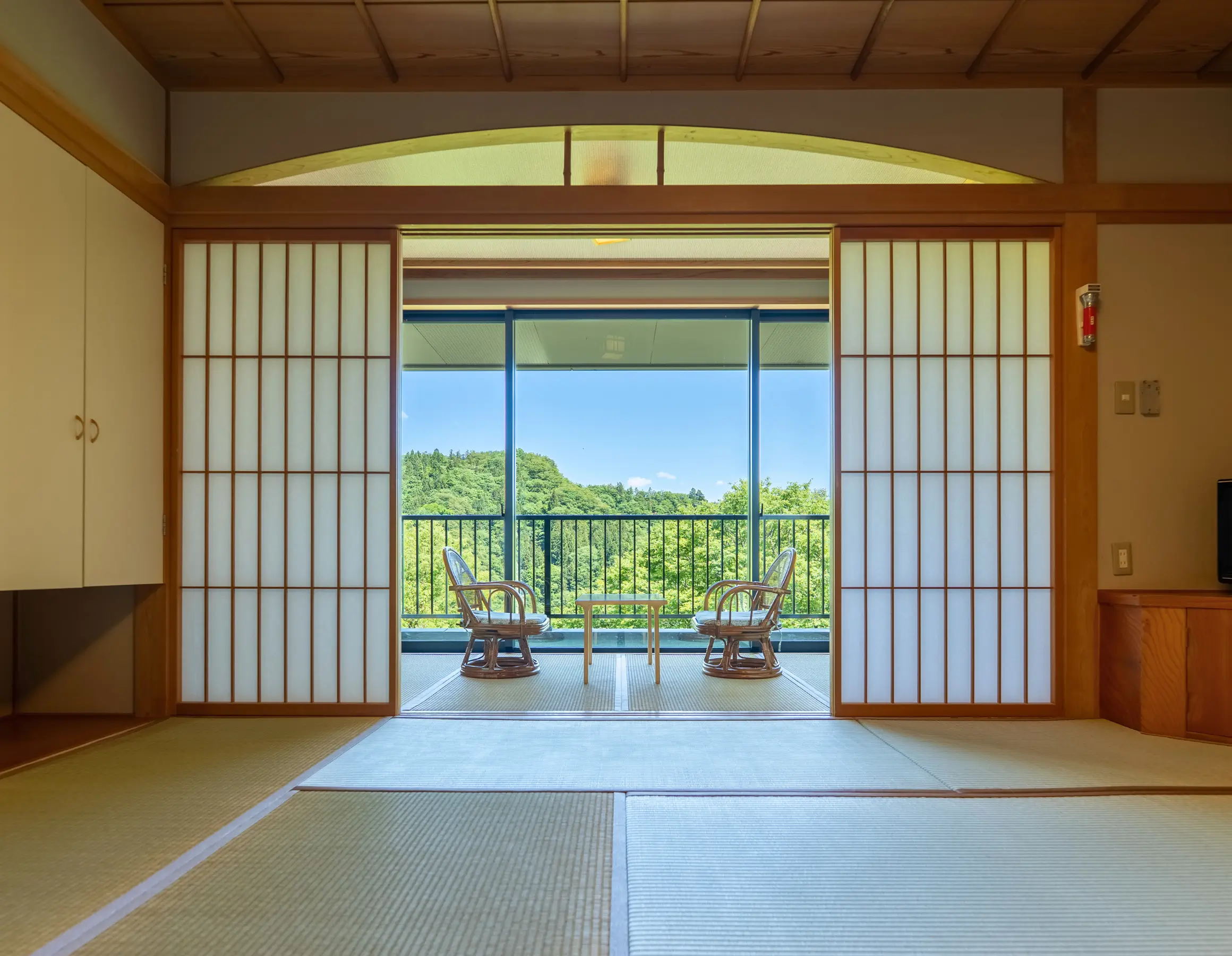 和室-和室から見える景色