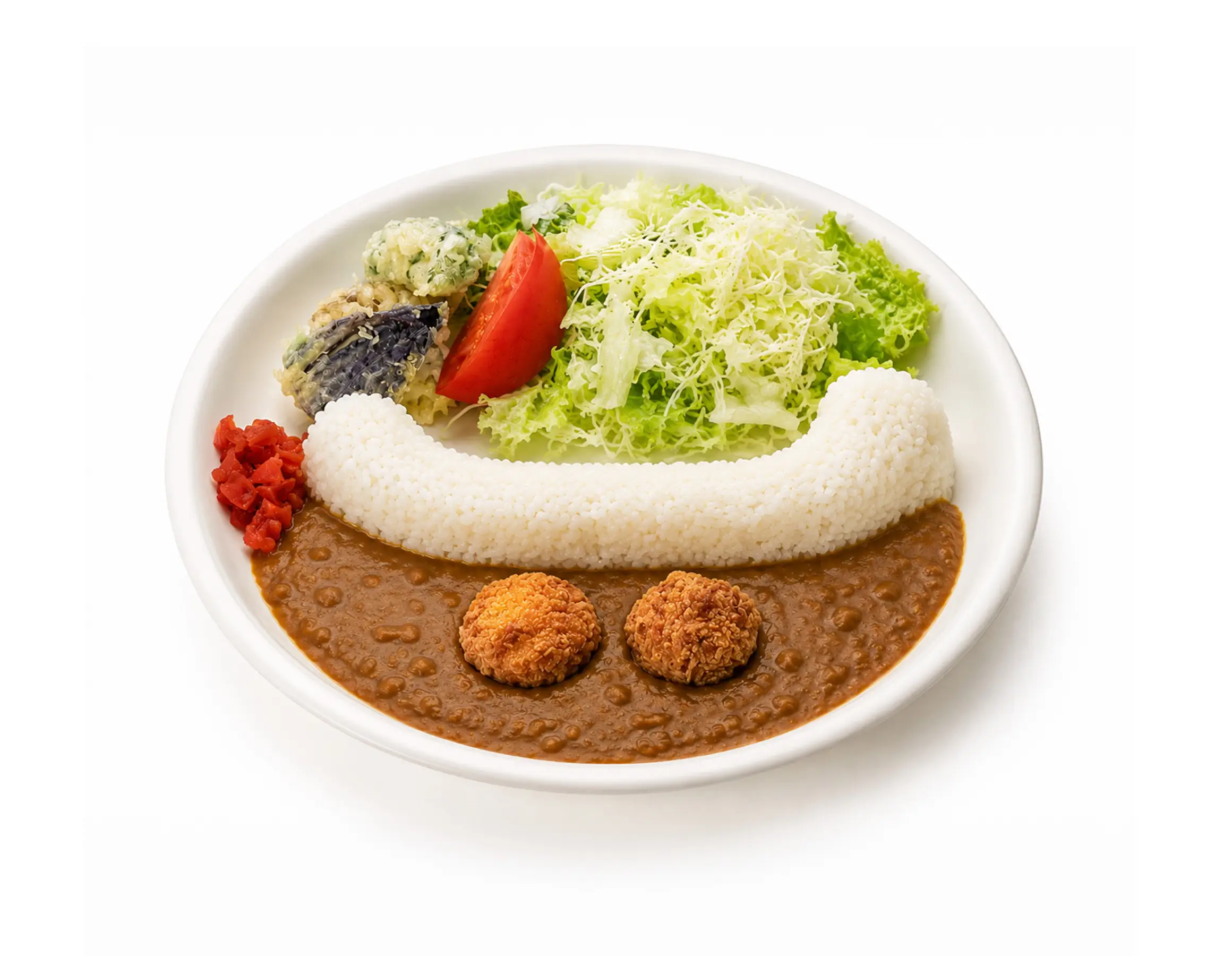 鹿肉ダムカレー